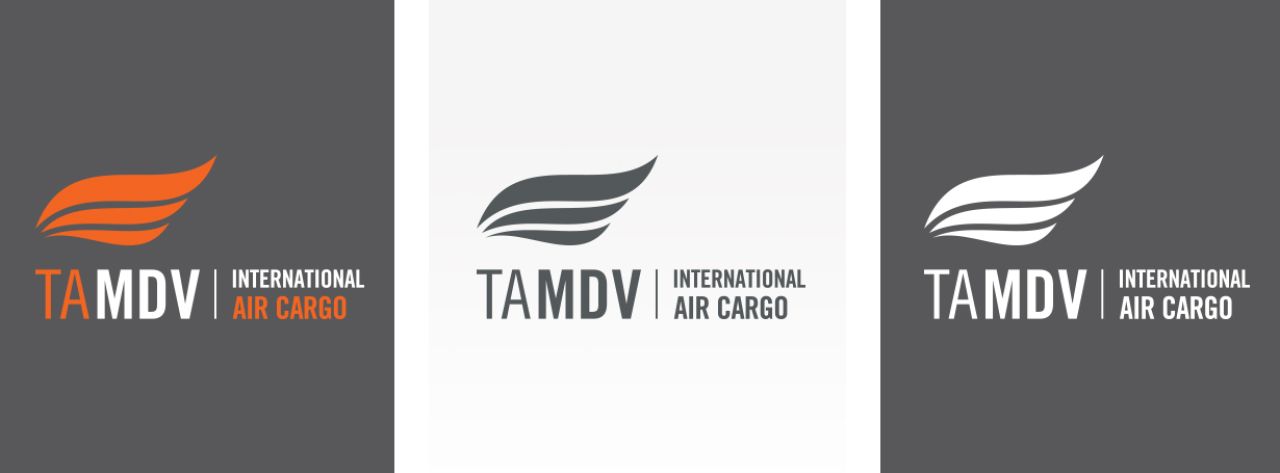 Tamdv Logotipo Trio gris