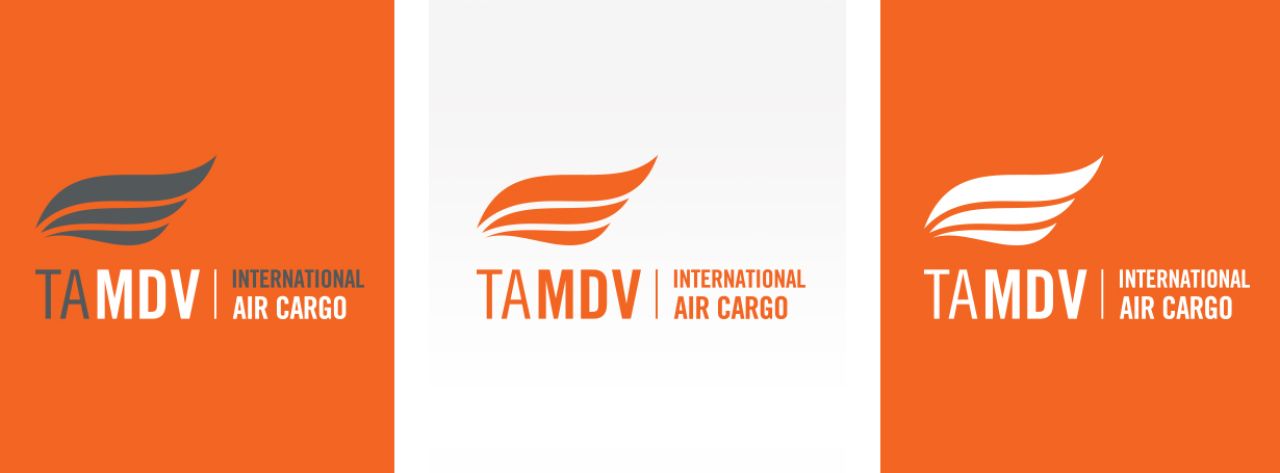 Tamdv Logotipo Trio naranja