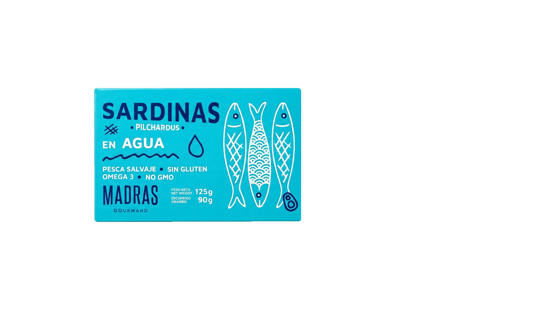 Animación digital (lata animada) para marca Madras Gourmand. Branding y estrategia digital para Madras Gourmand, marca gastronómica gourmet.