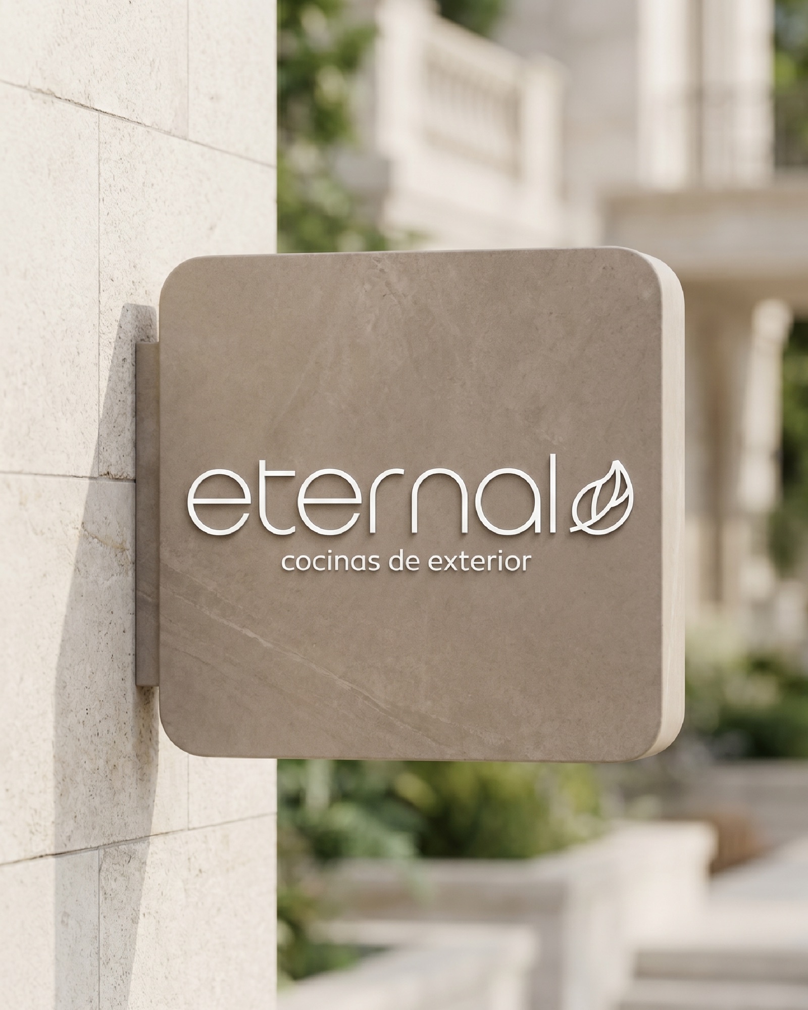 Aplicación de la identidad de marca Eternal