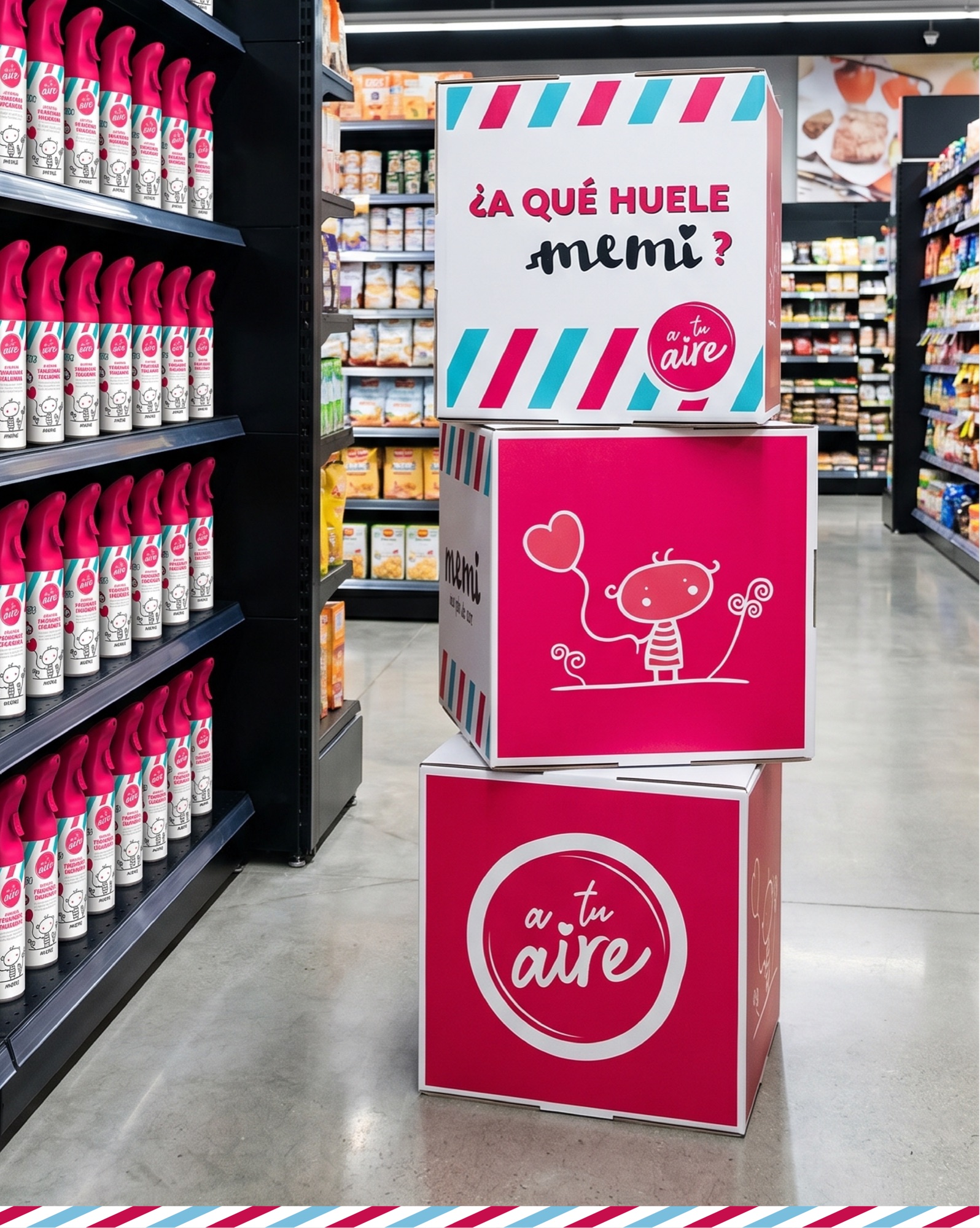 Activación de marca A tu aire Memi